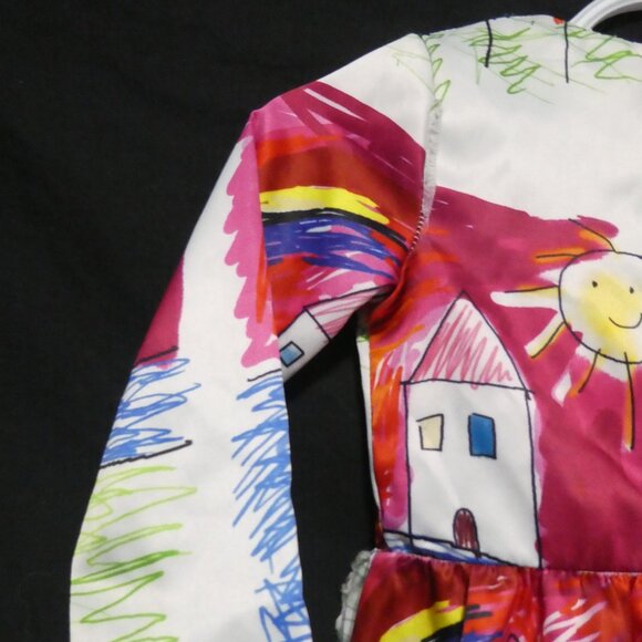 DAMAGED!!! Playful Dress by Kids Clothes | large | Zip Back | Repair at Seams!!! - Picture 9 of 15
